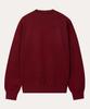 Leire Everyday Round Knit Cardigan [Red]