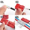 2 Pin Power Connector 50A 120A 175A High Current Quick Cable Connector Battery DC Power Charging Plug Forklift Car