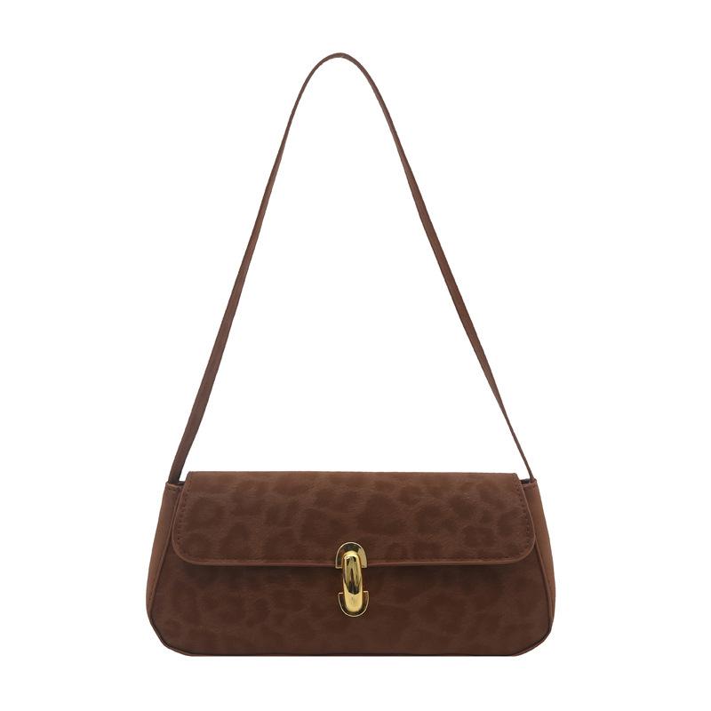 Commuter Single-shoulder Bag with High Appearance Level and Fashionable Baguette Style Design