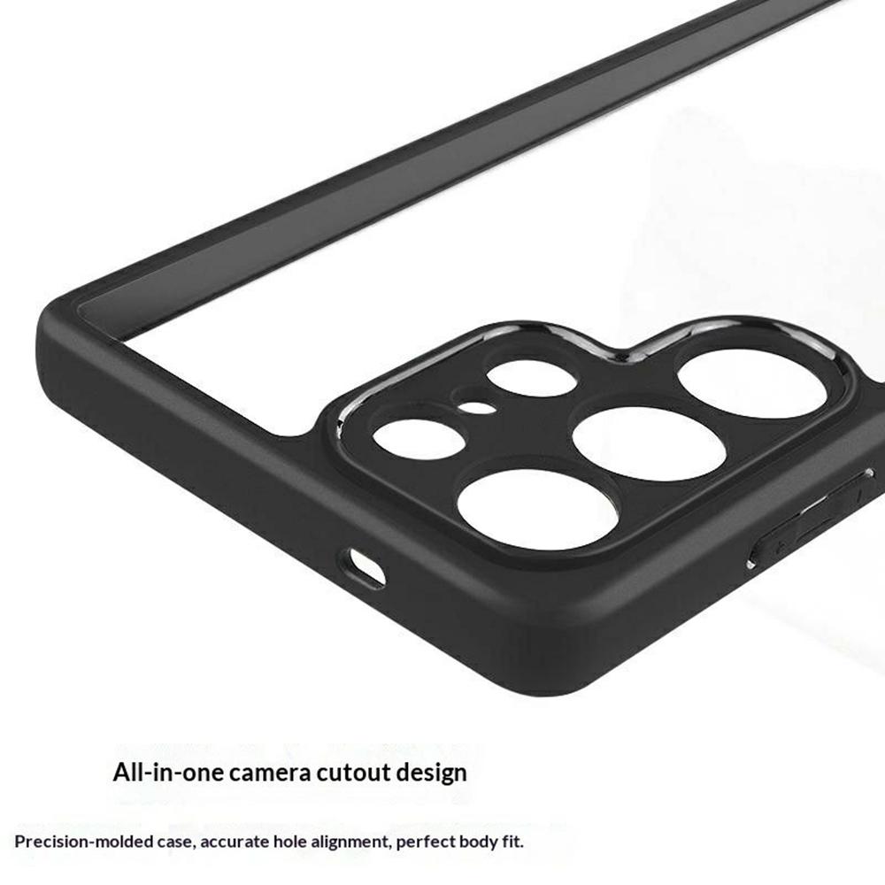 For Samsung Galaxy S26 Ultra Phone Case Shockproof PC + TPU Clear Back Cover