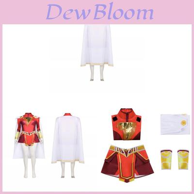 Shazam 2 Cosplay Costume With Cotton Blend Material For Halloween Stage Performance