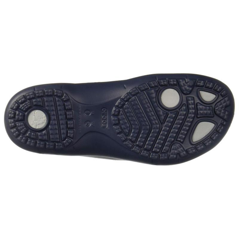 Crocs Rubber Sole Flip Flops Unisex Blue