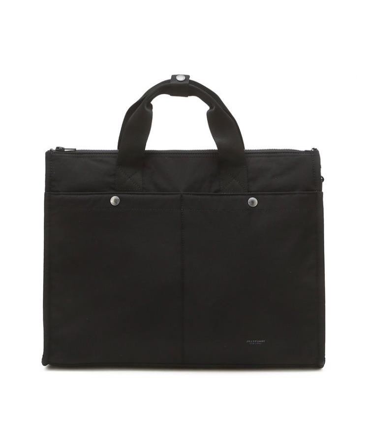 Jillstuart Men Acc [Mov] Black Nylon Crossbody/Tote Bag