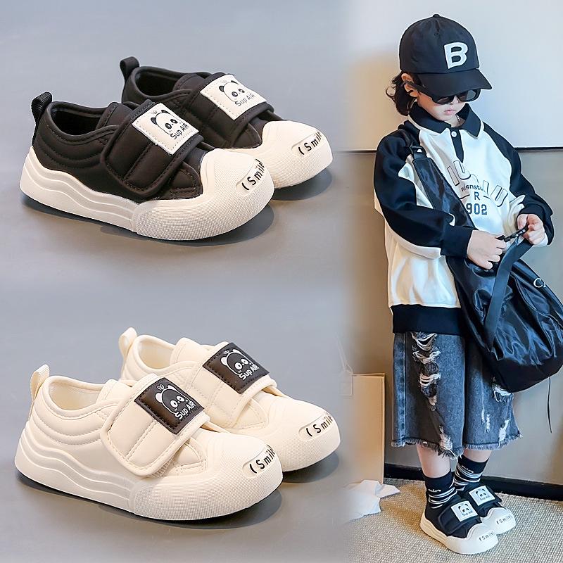 2025 Autumn Kids' Trendy Open-Mouth Smile Shoes – Boys' Big Head, Cute Ugly Style, Girls' Celebrity-Inspired Board Shoes