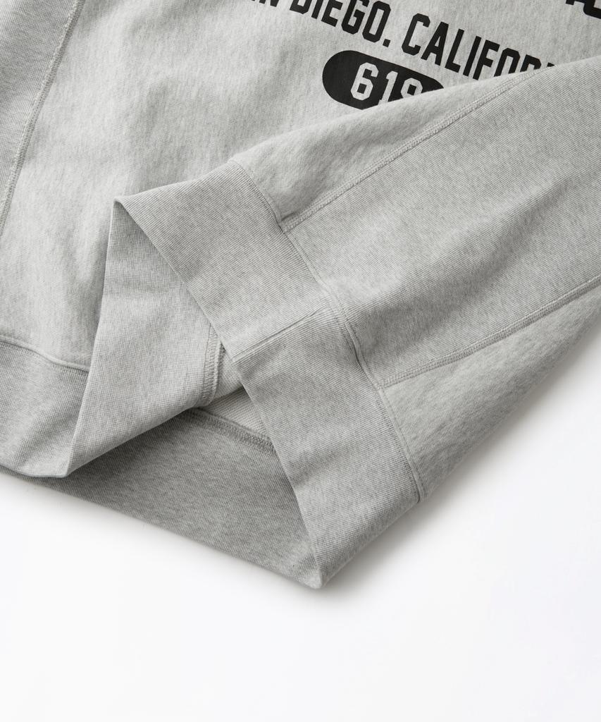OUTSTANDING Mil Series Sweat(Naval Academy)_3%Melange Gray
