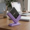 Suporte Moderno para Cartões de Visita Impresso em 3D, Organizador de Cartões de Mesa Conveniente para Organização de Mesa no Escritório e em Casa
