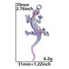 10pcs/Lot Multistyle Animal Pendants Rainbow Charms For Jewelry Making Supplies Eagle Bat Elephant Charm Frog Duck Shark Pendant