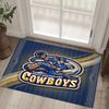 North Queensland Cowboys Design Crystal Velvet Carpet Cozy Non?Slip Printed Rug For Bedroom Living Room Entrance