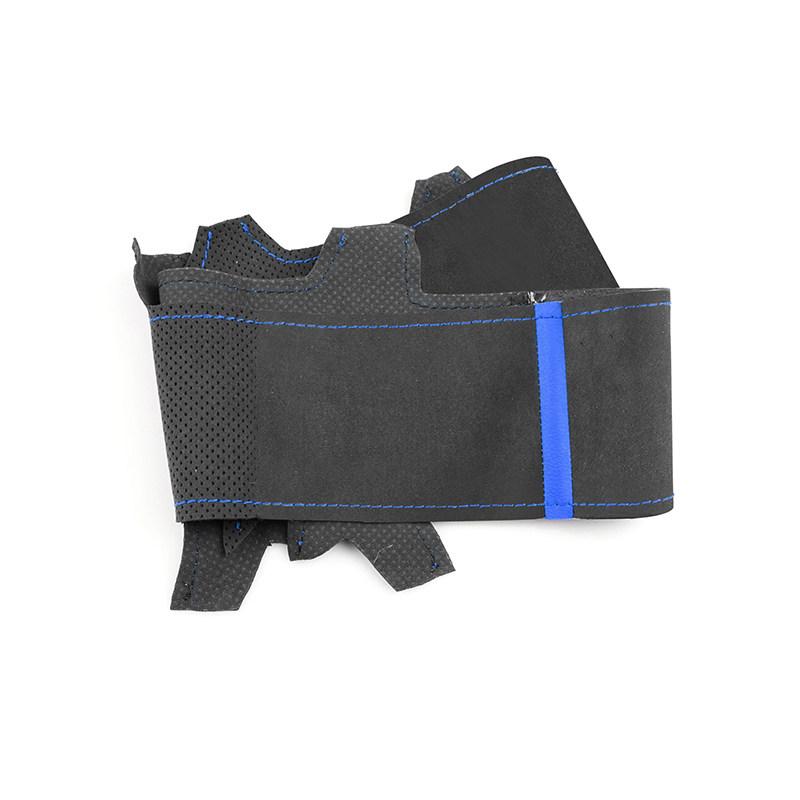 Car Accessories Inner Steering Wheel Suede Leather Cover Trim For Volvo S60 V60 XC60 - XC90 2016- S90 2017- V90