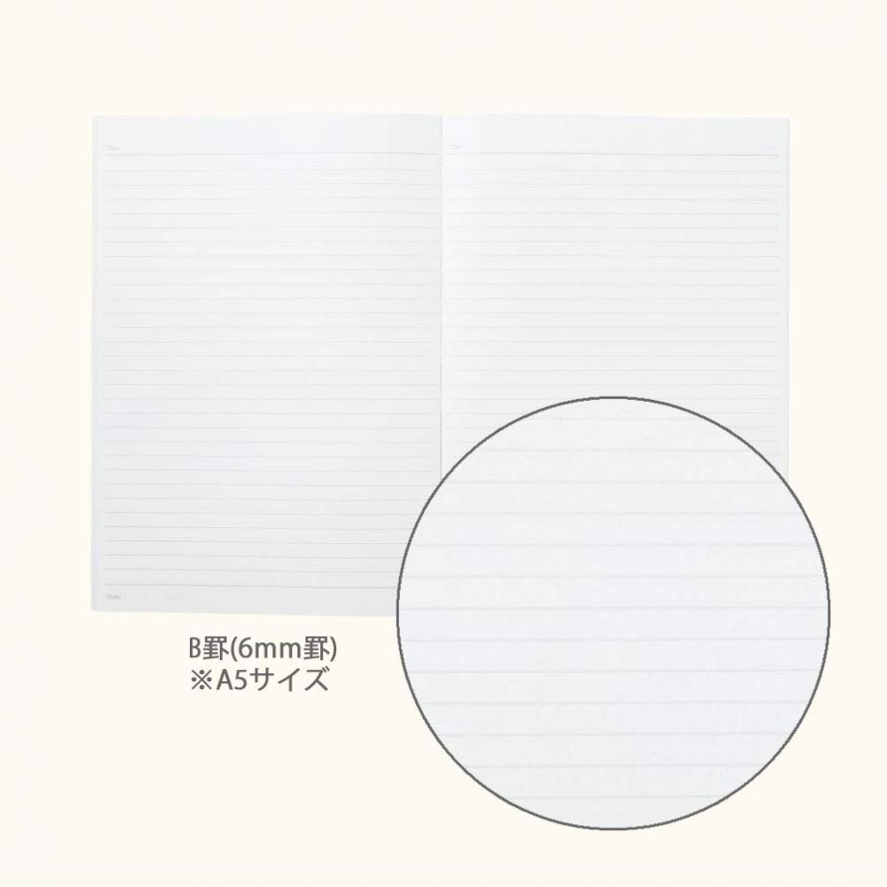 KOKUYO Notebook ME 70 Sheets B Ruled A5 Black KME-NB665DM GRAYISH BLACK