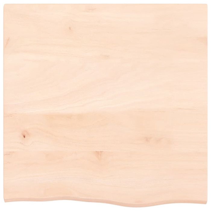 VidaXL Étagère murale 60x60x2 cm bois de chêne massif non traité 363533