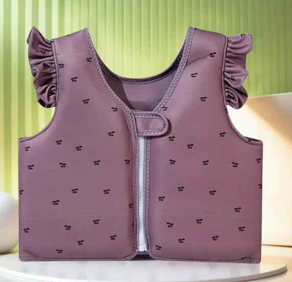 Swimming Suit For Children Swimming Vest Swimming Jacket Cherries
