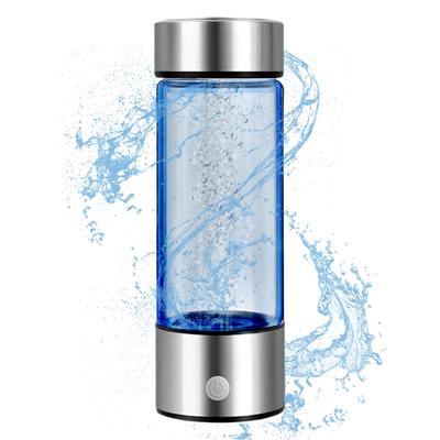 Hydrogen Rich Water Glass Health Cup Hydrogen Water Bottle Glass Portable Water Ionizer Machine Generator Health Cup for Travel
