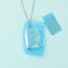 Trendy Minimalist Stainless Steel Envelope Pendant Necklace - Love Letter Valentine's Gift