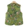 Datang Furen Women's Chinese-Style Peony Jacquard Vest