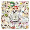 50PCS Cute Cat Graffiti Stickers for Phone Cases & Water Bottles - DIY Kitten-Style Décor