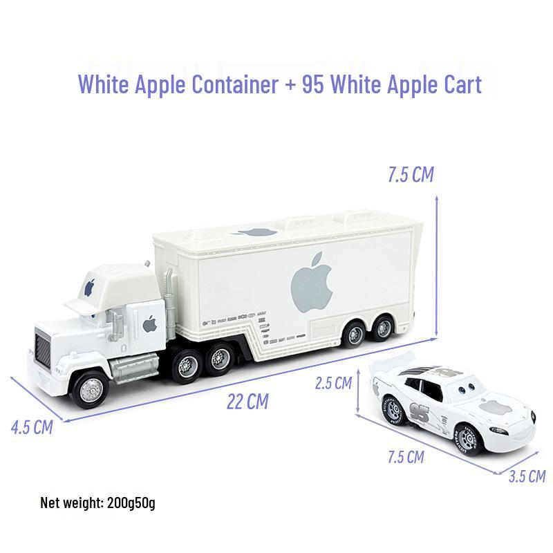 Mack Truck & Race Car Alloy Toy Set for Kids