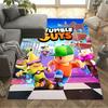 Stumble Guys: Fun Adventure Carpet Perfect for Foyer Decorate Room Playrooms Hallway Anti-slip Rug Decorate Offices Gift for Festivals
