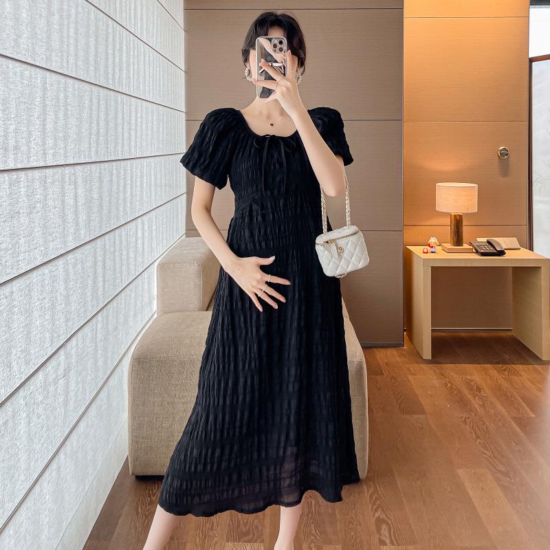 Summer 2026 Romantic Loose Maternity Dress | Trendy Slimming Style XXL