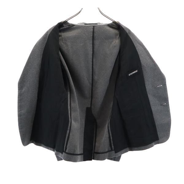ATTACHMENT Made In Japan Wool Tailored Jacket 3 Gray Men's Used