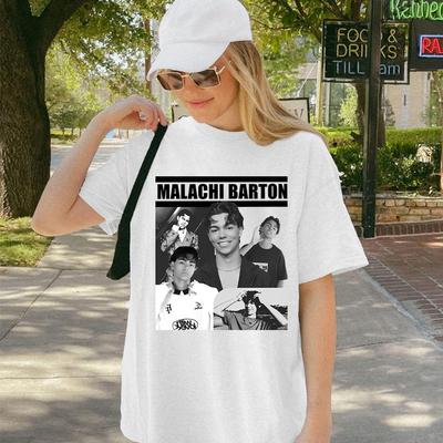 Malachi Barton Grafik T-Shirts Zzombies Worlds Collide Tour 2026 T-Shirt Kurzarm Baumwolle FeUnisex T-Shirt Streetwear Damen Tee