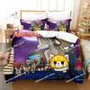 Top Anime Aggretsukos Bedding Set Printed single Comforter Quilt Bed Cover Duvet Cover Pillow Case 3 Pieces Sets Kids Adult Size