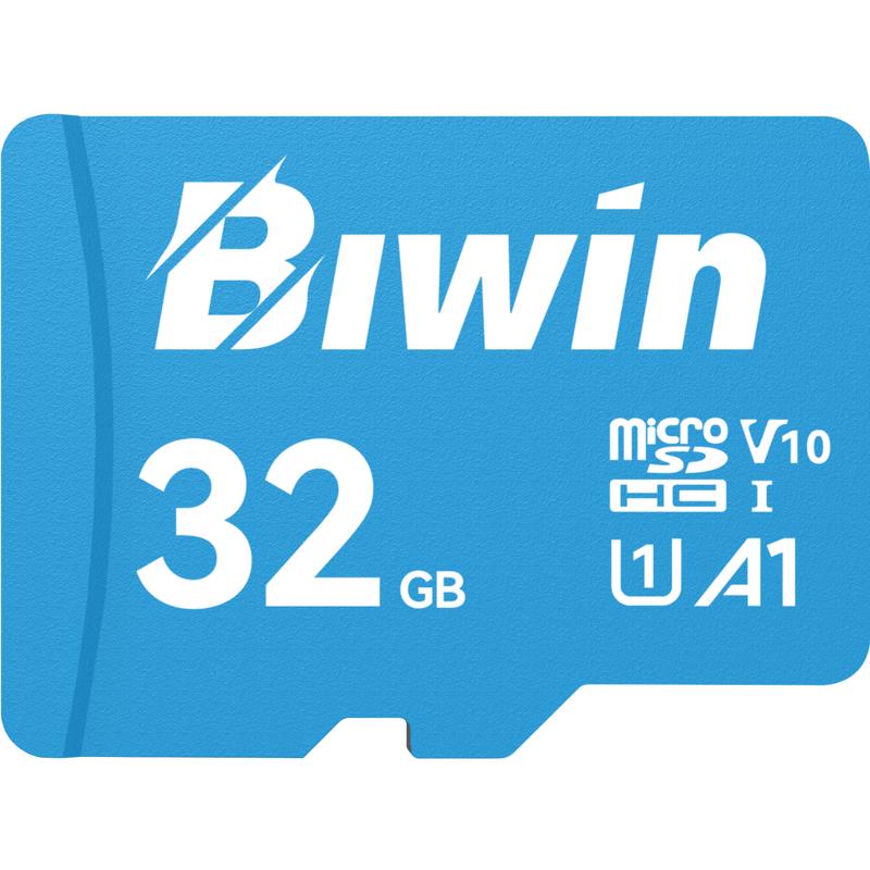 BIWIN High-Speed TF MicroSD Memory Cards 32GB for Car Recorders/Surveillance