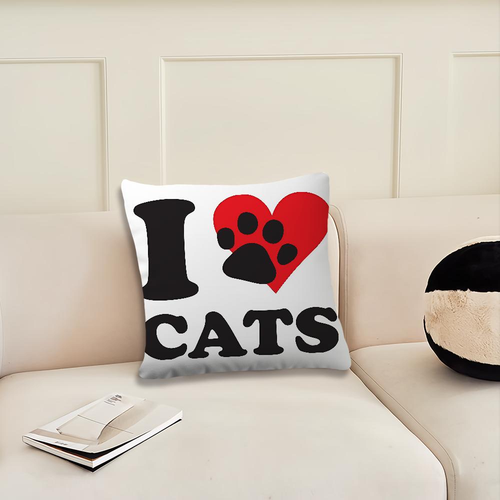 Funny Pin I Love Me EMO Boys Music cushion cover Pillow Cover Decoration Room Home Sofa living Office Car Nordic Simplicity