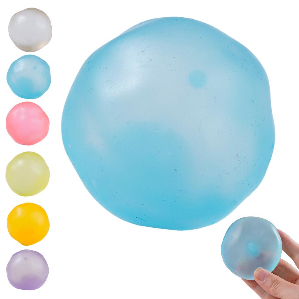Giocattoli Squishy Maltosio Blu Giocattolo Fidget Sensoriale Antistress Morbido Simulato Trasparente Blu Maltosio Rilascio Lento Giocattolo Decompressione