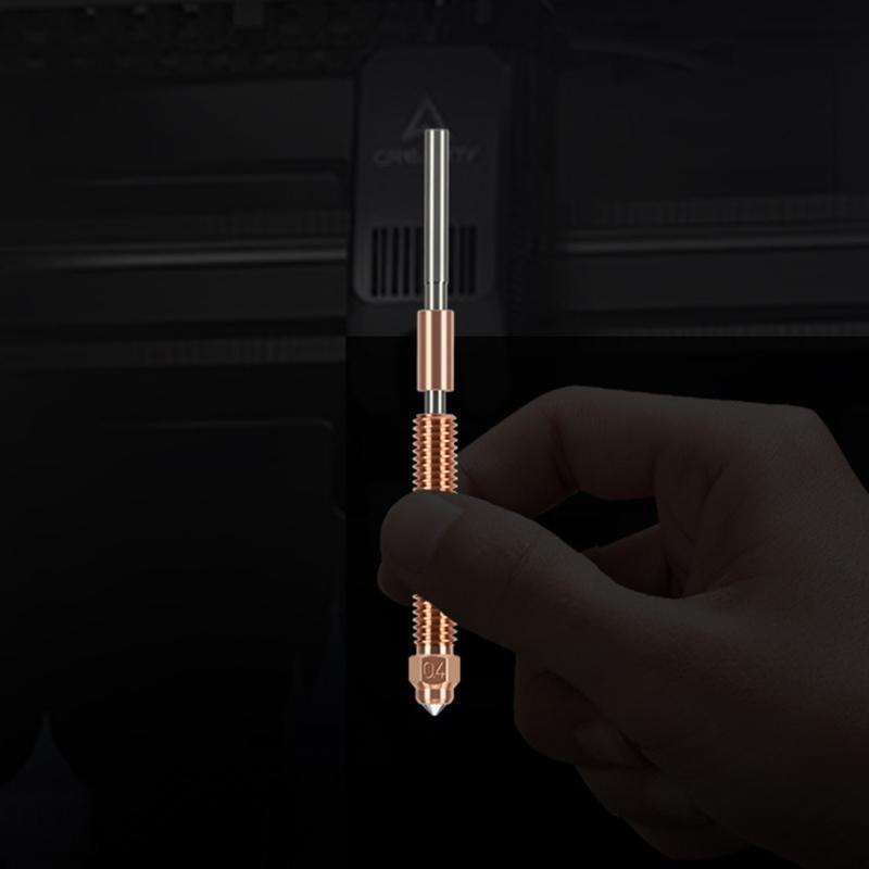High Performances Nozzle Set for K2 Plus 3D Printers Includes 0.4mm 0.6mm 0.8mm 1.0mm Hardened Steel Nozzles for Enhanceds Durability and Precisions