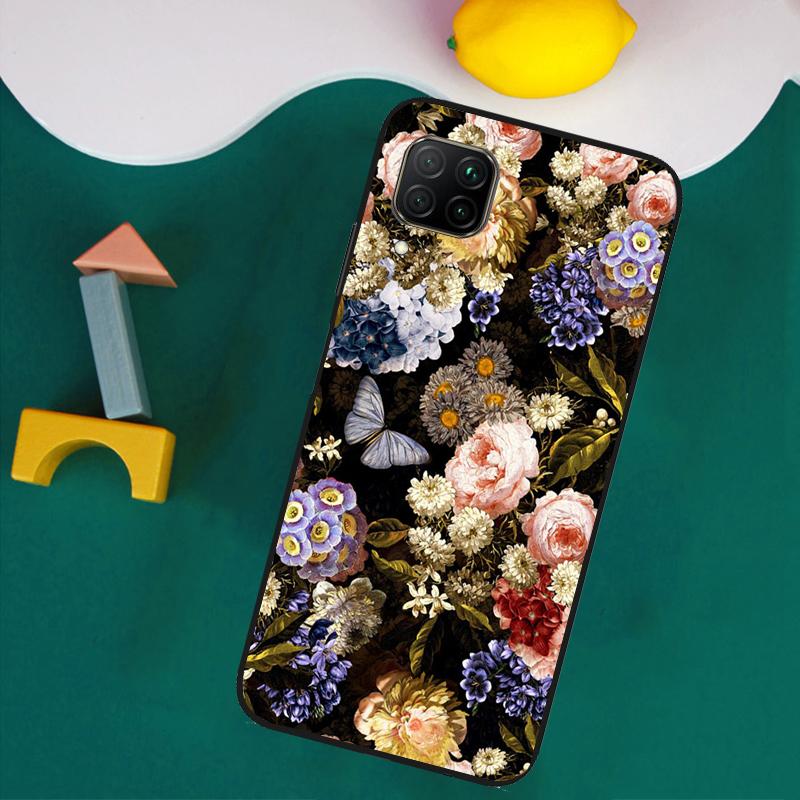 Mitternachtsblume Für Huawei Nova Y73 Y72 Y70 Y90 Y60 Y61 Y91 12s 12i 11i 8i 9 10 SE P40 Lite P30 P60 Pro Hülle