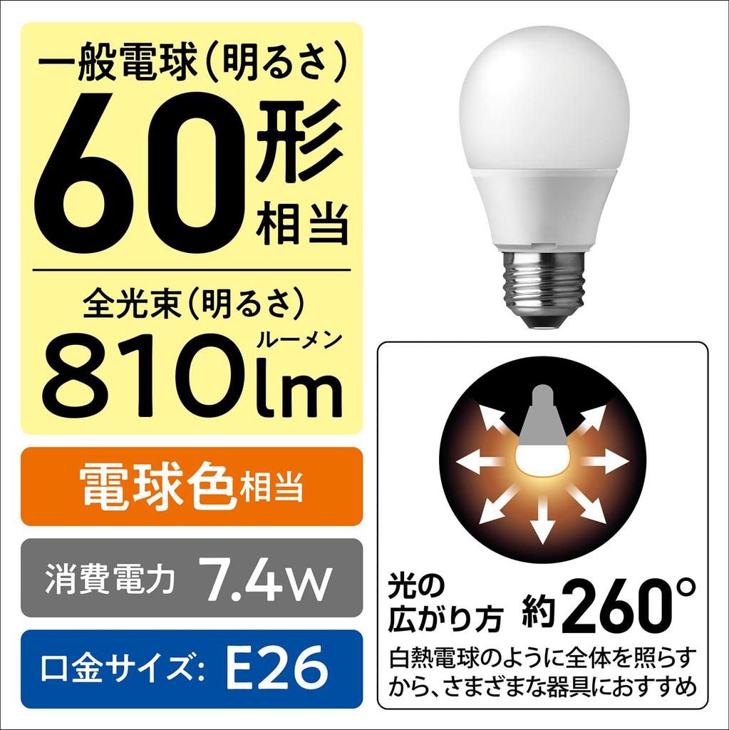 Panasonic Parlook LED lysbase Diameter Premier pære, 26mm,