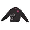 Y2K American High Street Casual Cupid Archery Jacquard Knit Sweater for Men and Women