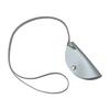 PU Leather Crescent Necklace Pouch Practical PU Leather Half Moon Necklace Bag Accessory For Secure Key Carrying