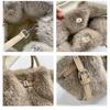 Women's New Plush Handbag Messenger Bag