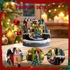Christmas Lighted House Decor Decoration Art Table Festive LED Ornament Xmas for