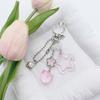 Chic Miniature Star Keychain Ornament Sturdy Alloy Keyring Accessory Perfect For Adding Style To Accessories