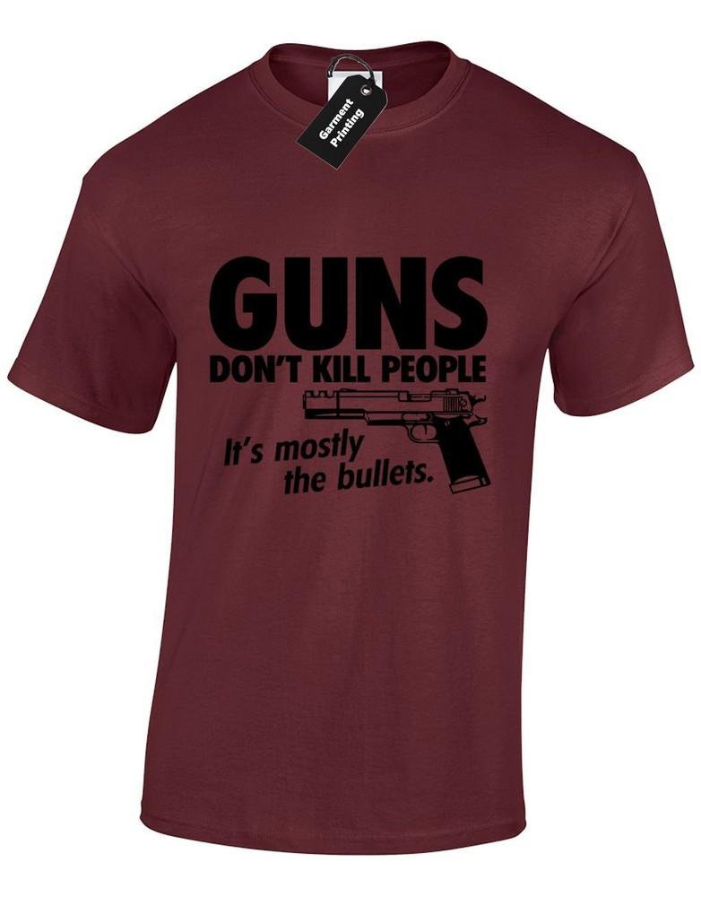 Love Guns Dont Kill Bullets Do Tee Cool Funny Unisex T-Shirt Unisex T-Shirt