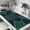 Texas Holdem Table Pad Portable Rubber Foam Poker Table Mouse Pad Keyboard Office Gaming Table Pad Gambling Players Game Layout