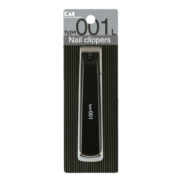 

Машинка для стрижки ногтей Kai + набор в прозрачном футляре L, черный, 1 комплект