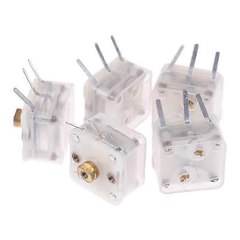 5pcs AM FM Duplex Variable Capacitor 223p 60pf 140pf 21mm Hole Shaft