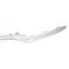 3pcs Gloss Chrome Front Bumper Lower Trim Replacement for Mercedes‑Benz E‑Class W212 AMG Line Facelift 2014‑2016