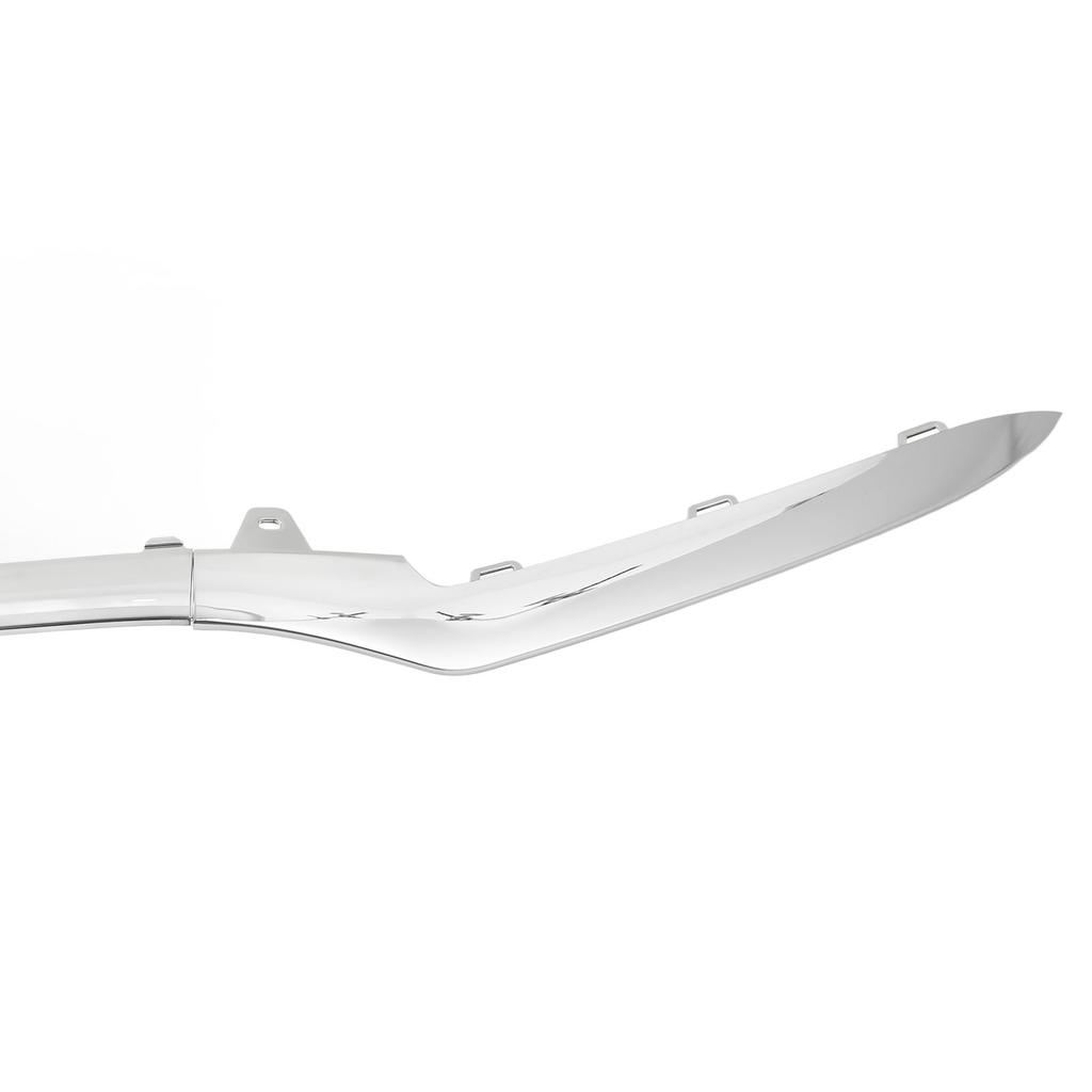 3pcs Gloss Chrome Front Bumper Lower Trim Replacement for Mercedes‑Benz E‑Class W212 AMG Line Facelift 2014‑2016