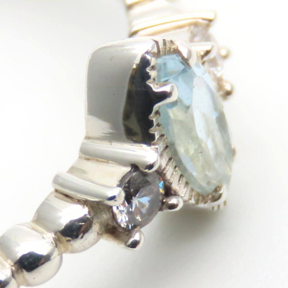 Used ANNA SUI Ring EU#53 Silver925/Rhinestone 1.6g Silver Accessories