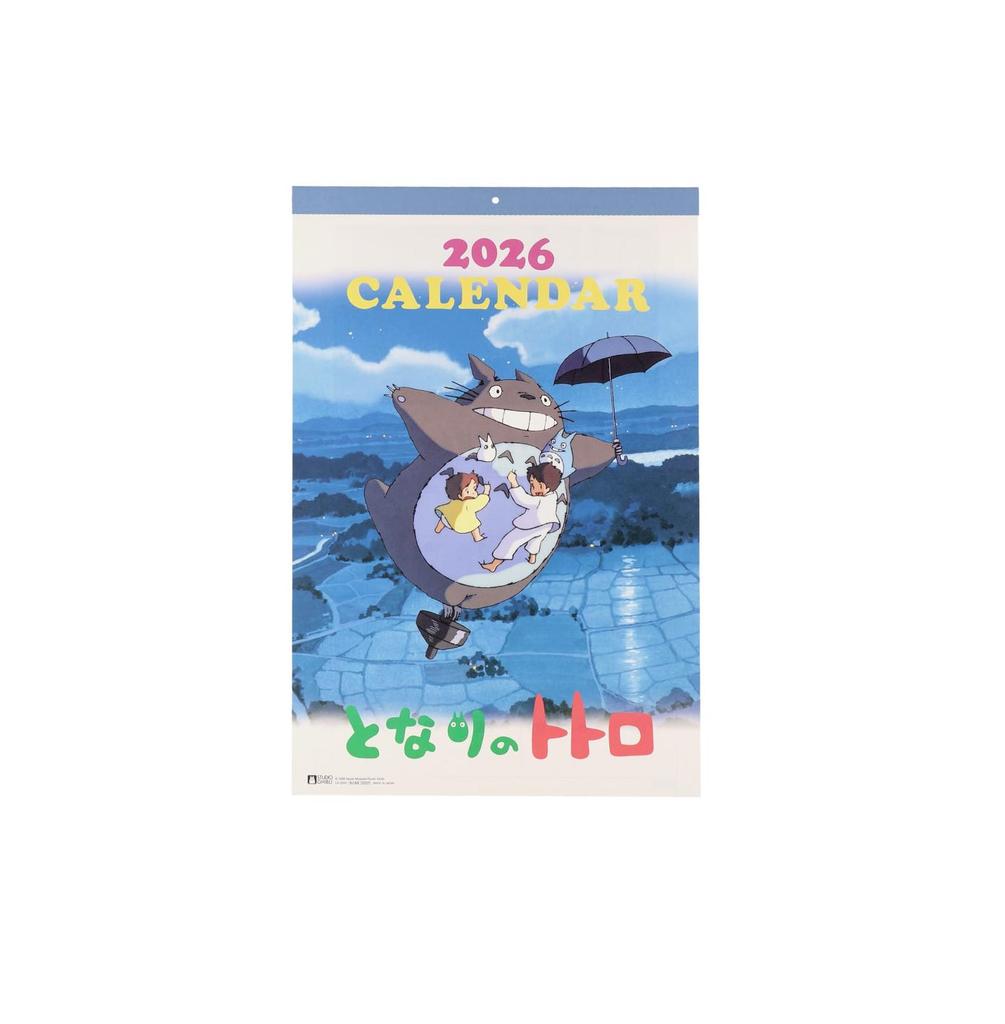 Studio Ghibli My Neighbor Totoro Wall Calendar 2026 CL-002 Japan NEW
