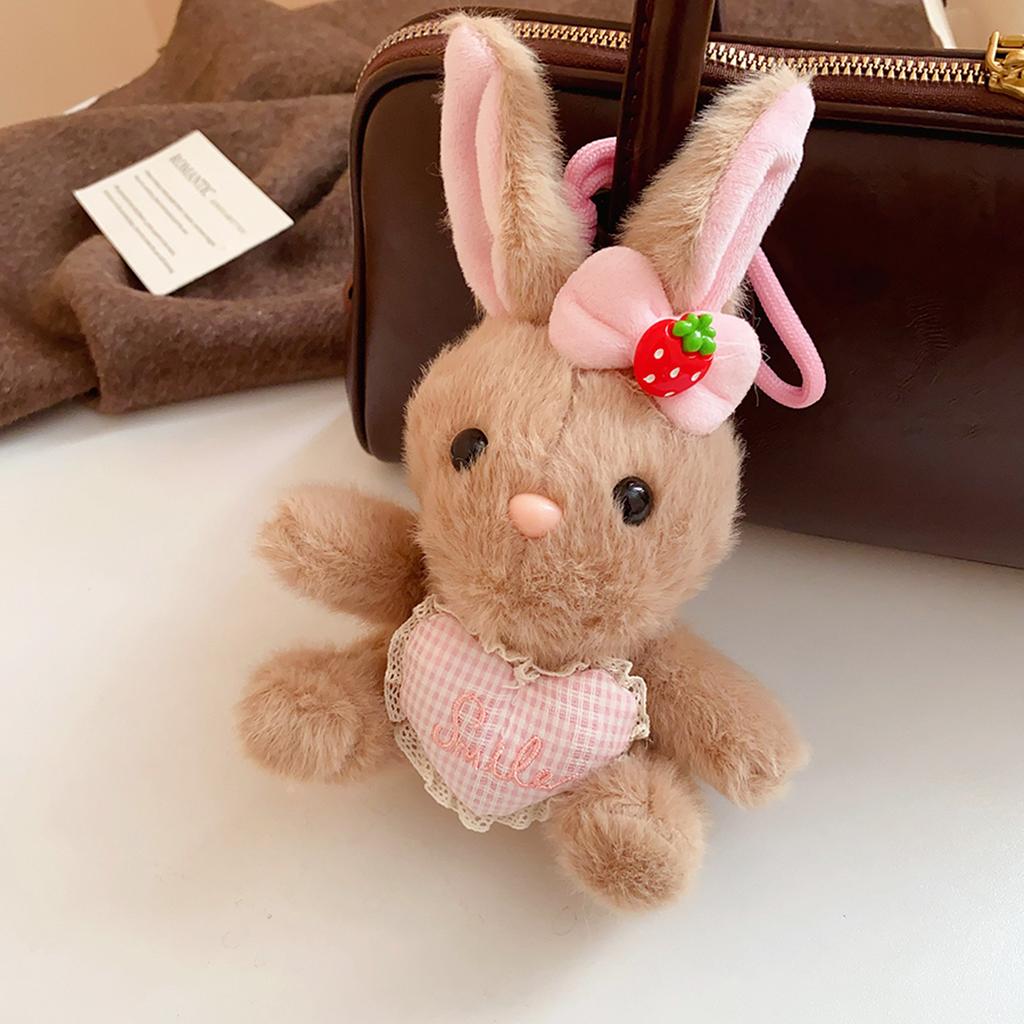 Fresh, Sweet and Cute Rabbit Plush Pendant, a Sexy Pendant, a Small Doll Bag Pendant.