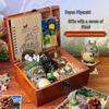 Hayao Miyazaki Figurine Gift Set for Female Friends - Perfect for Birthdays, Middle School, High School, or Graduation.