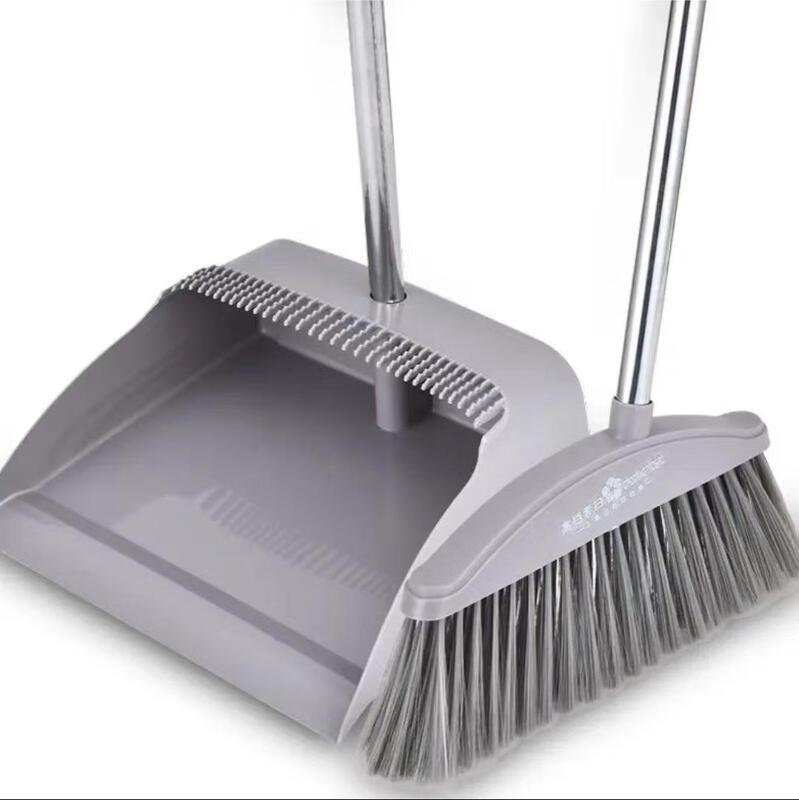 Ally 2025 Noble Grey Broom and Dustpan Set