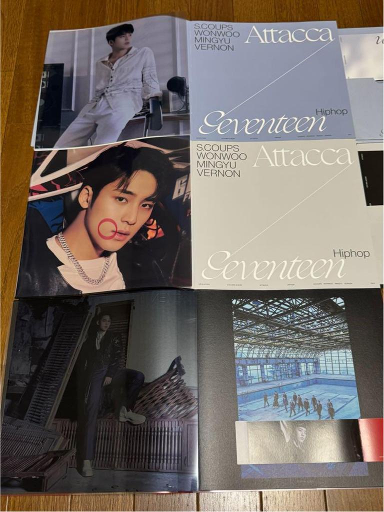 [USED] Seventeen CD 6-piece set with bonus CD only