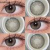 EYESHARE  1Pair Color Contact Lenses for Eyes Blue Eye Contacts Brown Natural Contact Lenses Gray Pupils Lens Yearly
